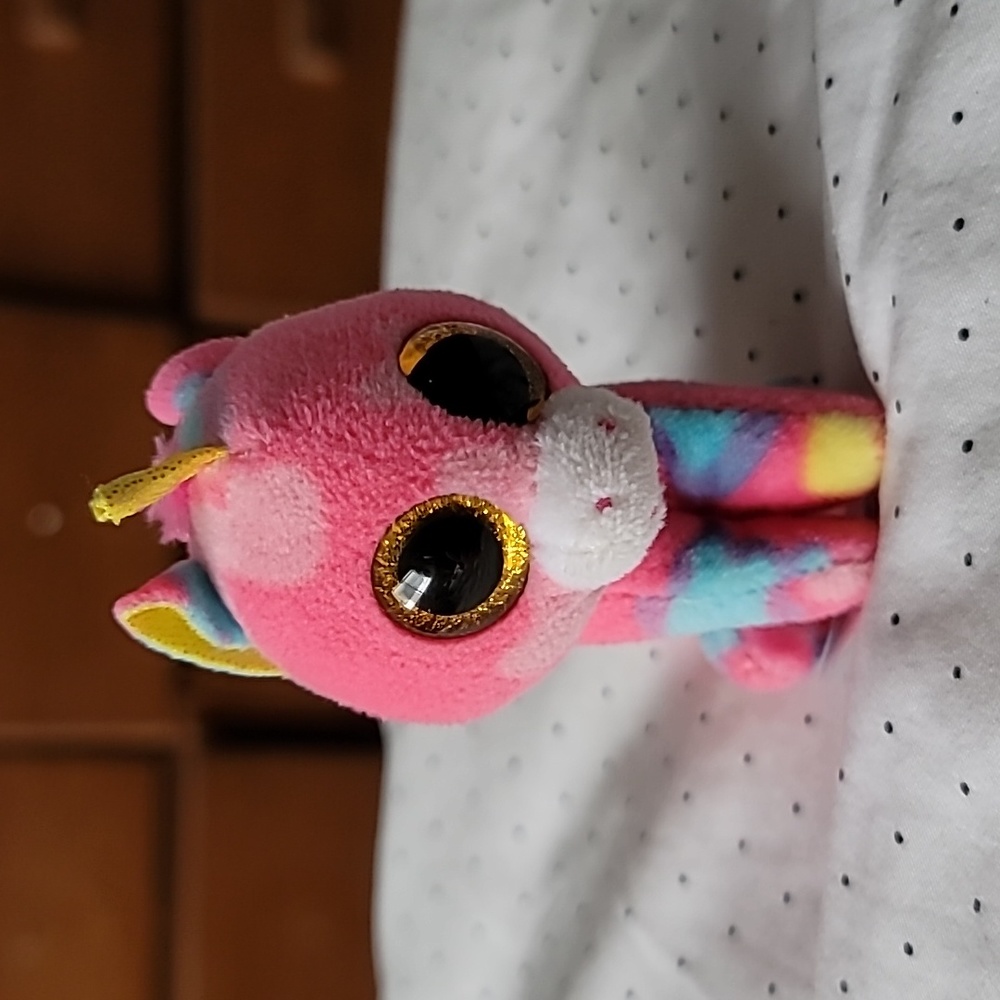 Ty Teenie Beanie Boos Fantasia the Unicorn Mini Plush
